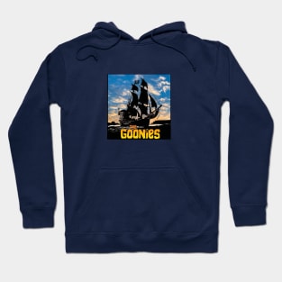 Never Say Die Pirate Ship Hoodie